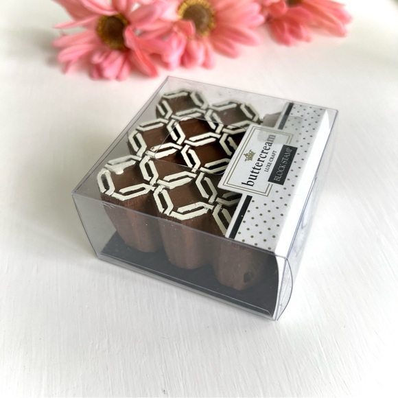 NEW Block Stamp Home Decor Quilt Design Buttercream by Luxe Craft Sealed in Box - Picture 10 of 10